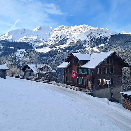 Traditional Chalet In Wengen - Top Floor Apartment ภายนอก รูปภาพ