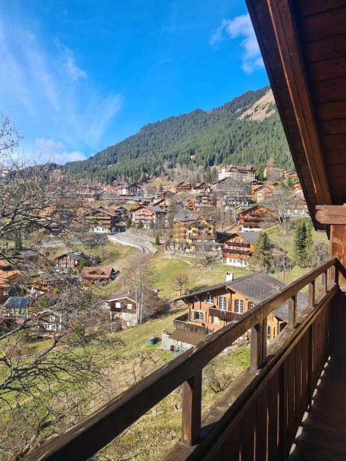 Traditional Chalet In Wengen - Top Floor Apartment ภายนอก รูปภาพ