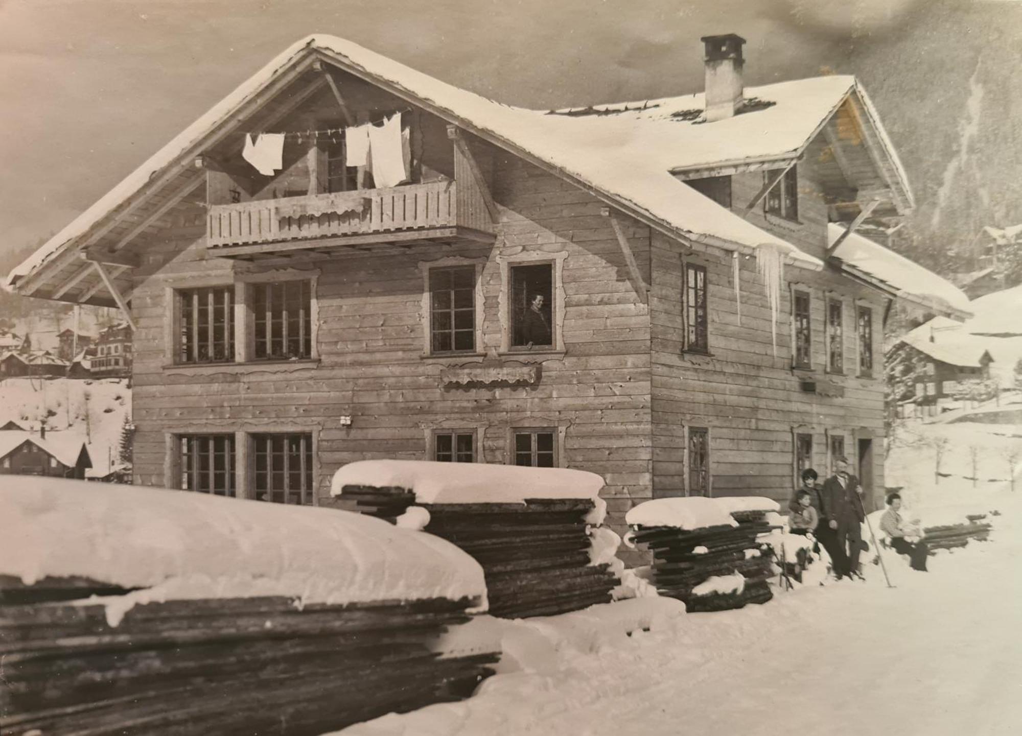 Traditional Chalet In Wengen - Top Floor Apartment ภายนอก รูปภาพ