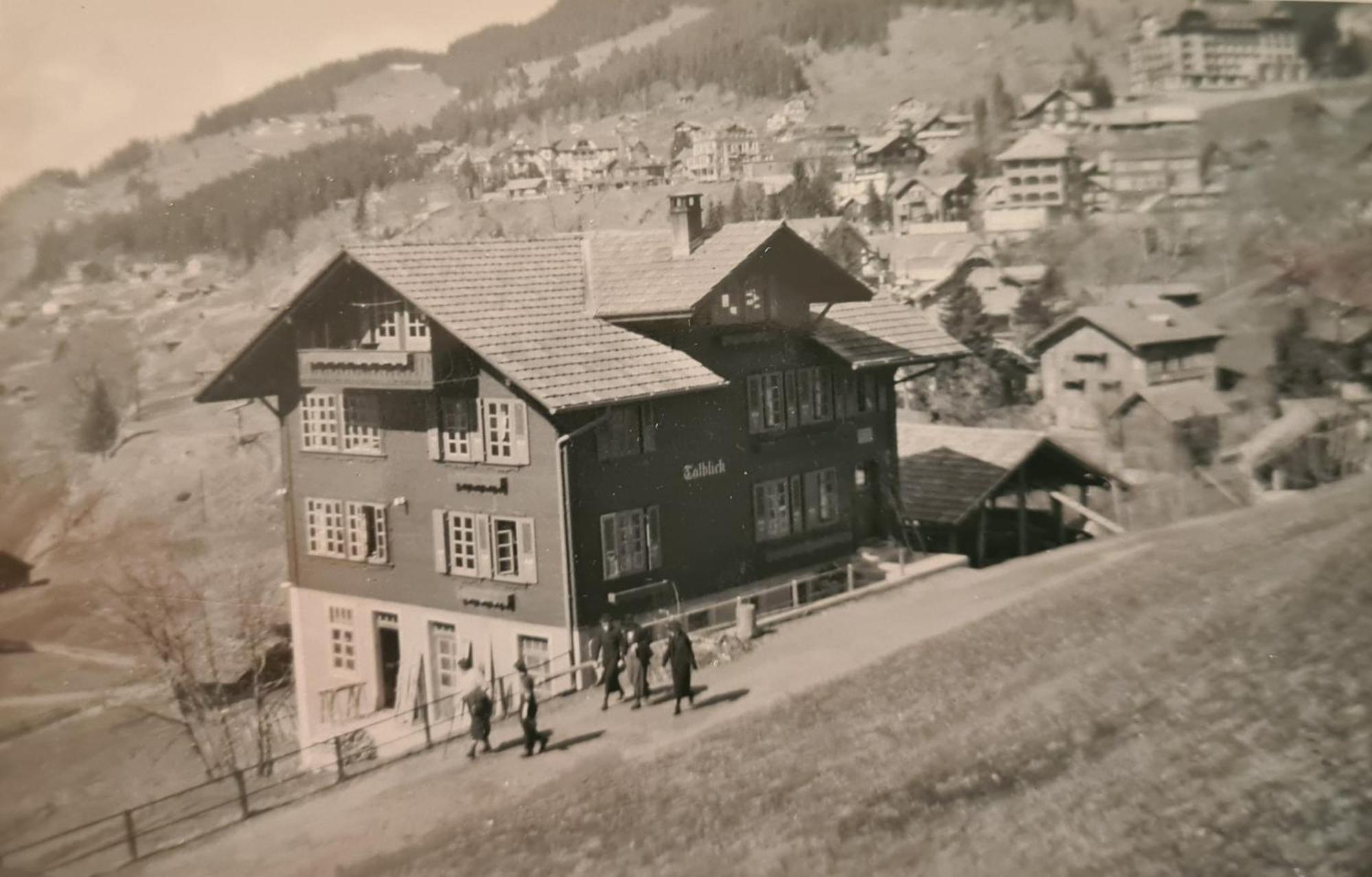 Traditional Chalet In Wengen - Top Floor Apartment ภายนอก รูปภาพ